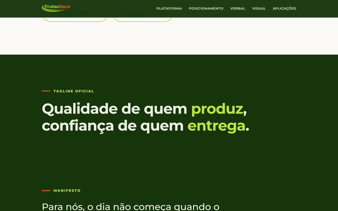 Página do manual com a tagline oficial.